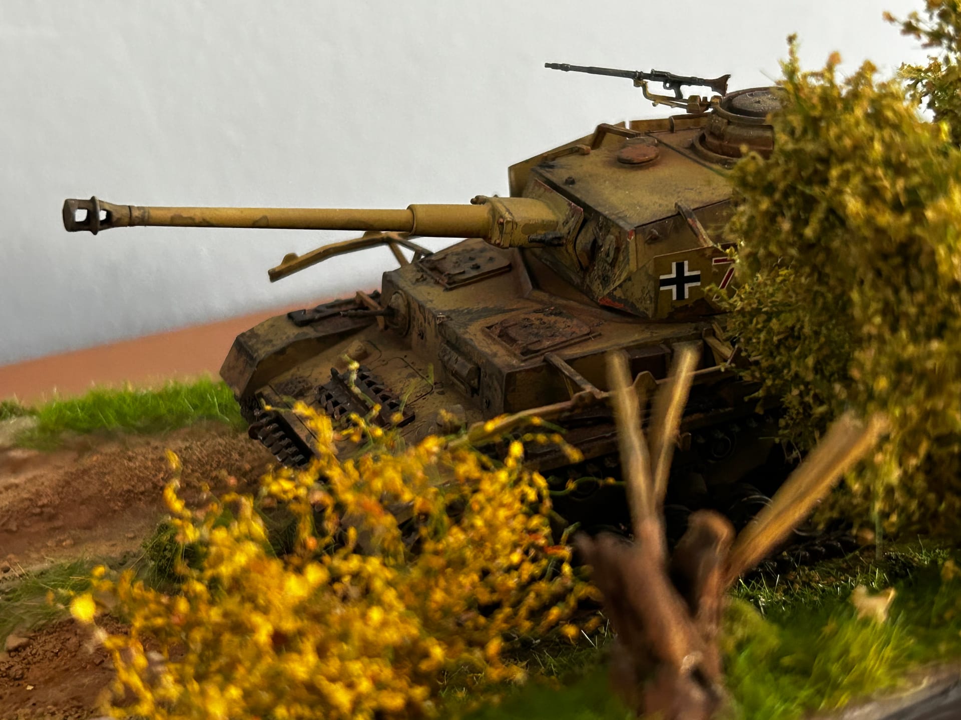 Diorama -Panzerkampfwagen IV Ausf. J